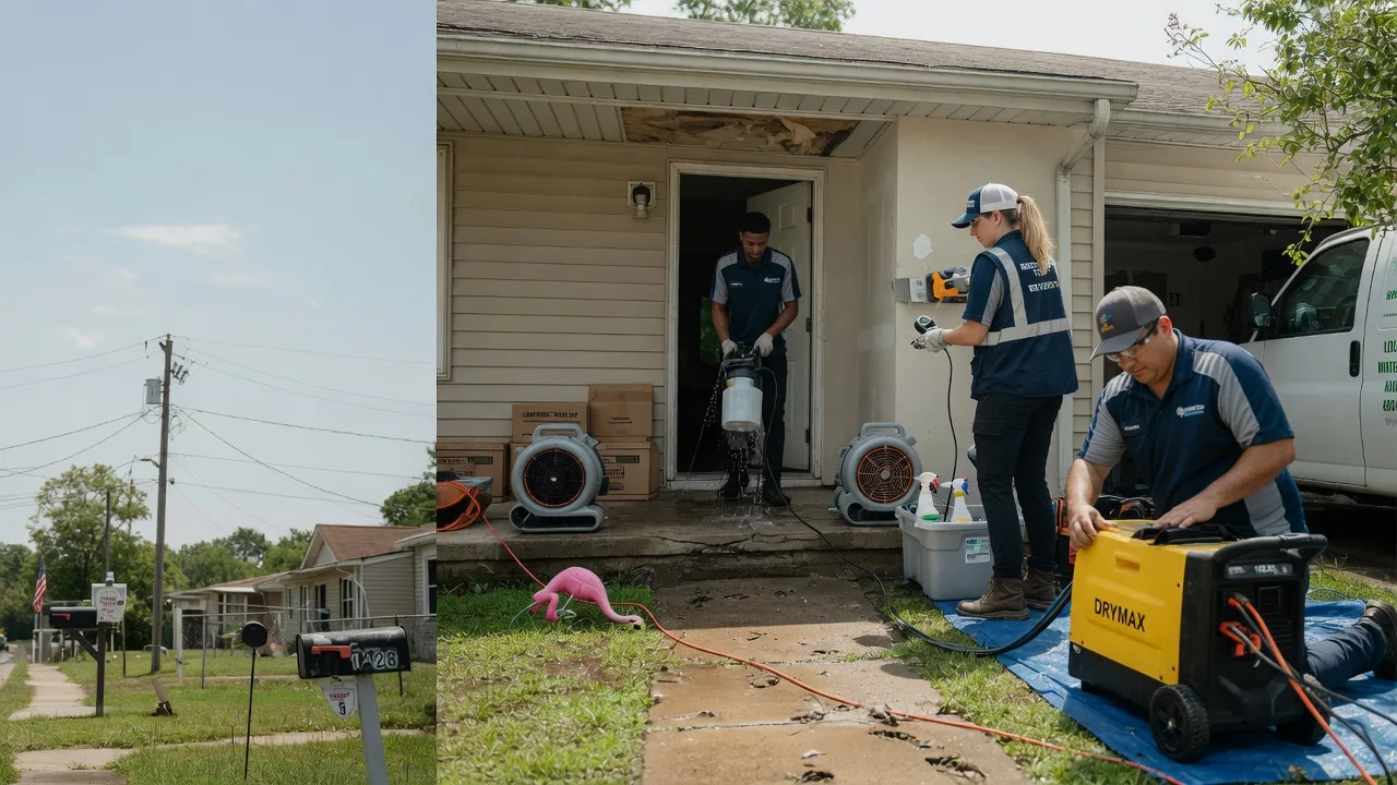Storm Damage Water Removal in Dover, TN near me